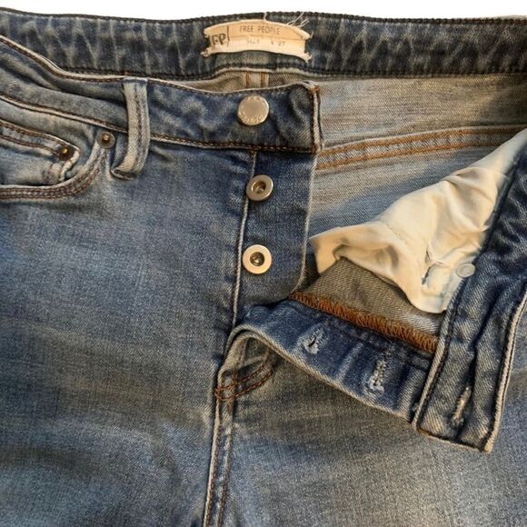 Free People Payton High Rise Skinny Jeans Size 27 - Picture 4 of 11